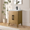 Bathroom Vanity Cabinet with Engineered Marble Top CVI NO