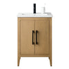 Bathroom Vanity Cabinet with Engineered Marble Top CVI NO