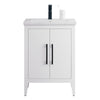 Bathroom Vanity Cabinet with Engineered Marble Top CVI W