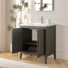 Bathroom Vanity Cabinet with Engineered Marble Top CVI DG