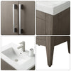 Bathroom Vanity Cabinet with Engineered Marble Top CVI DG