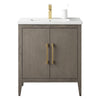 Bathroom Vanity Cabinet with Engineered Marble Top CVI DG