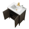 Bathroom Vanity Cabinet with Engineered Marble Top CVI DG