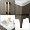 Bathroom Vanity Cabinet with Engineered Marble Top CVI DG