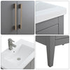 Bathroom Vanity Cabinet with Engineered Marble Top CVI G