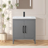 Bathroom Vanity Cabinet with Engineered Marble Top CVI G