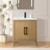 Bathroom Vanity Cabinet with Engineered Marble Top CVI NO