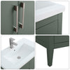 Bathroom Vanity Cabinet with Engineered Marble Top CVI VG