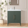 Bathroom Vanity Cabinet with Engineered Marble Top CVI VG