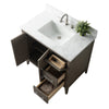 Bathroom Vanity Cabinet with Engineered Marble Top CVI DG