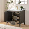 Bathroom Vanity Cabinet with Engineered Marble Top CVI DG