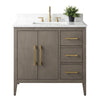 Bathroom Vanity Cabinet with Engineered Marble Top CVI DG