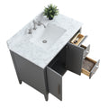Bathroom Vanity Cabinet with Engineered Marble Top CVI G