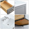 Bathroom Vanity Cabinet with Engineered Marble Top CVI G