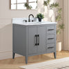 Bathroom Vanity Cabinet with Engineered Marble Top CVI G