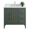 Bathroom Vanity Cabinet with Engineered Marble Top CVI VG