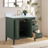 Bathroom Vanity Cabinet with Engineered Marble Top CVI VG