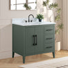 Bathroom Vanity Cabinet with Engineered Marble Top CVI VG