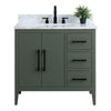 Bathroom Vanity Cabinet with Engineered Marble Top CVI VG