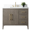 Bathroom Vanity Cabinet with Engineered Marble Top CVI DG