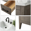 Bathroom Vanity Cabinet with Engineered Marble Top CVI DG