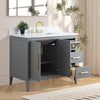 Bathroom Vanity Cabinet with Engineered Marble Top CVI G