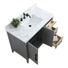 Bathroom Vanity Cabinet with Engineered Marble Top CVI G