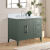 Bathroom Vanity Cabinet with Engineered Marble Top CVI VG