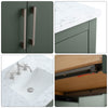 Bathroom Vanity Cabinet with Engineered Marble Top CVI VG