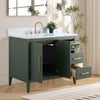 Bathroom Vanity Cabinet with Engineered Marble Top CVI VG