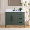 Bathroom Vanity Cabinet with Engineered Marble Top CVI VG