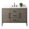 Bathroom Vanity Cabinet with Engineered Marble Top CVI DG