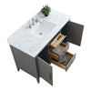 Bathroom Vanity Cabinet with Engineered Marble Top CVI G