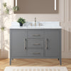 Bathroom Vanity Cabinet with Engineered Marble Top CVI G