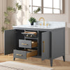 Bathroom Vanity Cabinet with Engineered Marble Top CVI G