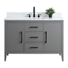 Bathroom Vanity Cabinet with Engineered Marble Top CVI G