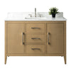 Bathroom Vanity Cabinet with Engineered Marble Top CVI NO