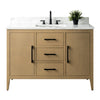 Bathroom Vanity Cabinet with Engineered Marble Top CVI NO