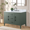 Bathroom Vanity Cabinet with Engineered Marble Top CVI VG