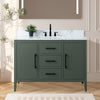 Bathroom Vanity Cabinet with Engineered Marble Top CVI VG