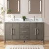 Bathroom Vanity Cabinet with Engineered Marble Top CVI DG