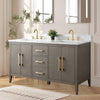 Bathroom Vanity Cabinet with Engineered Marble Top CVI DG