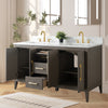 Bathroom Vanity Cabinet with Engineered Marble Top CVI DG