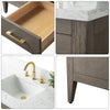 Bathroom Vanity Cabinet with Engineered Marble Top CVI DG