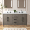 Bathroom Vanity Cabinet with Engineered Marble Top CVI DG