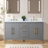 Bathroom Vanity Cabinet with Engineered Marble Top CVI G