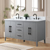 Bathroom Vanity Cabinet with Engineered Marble Top CVI G