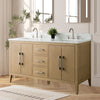 Bathroom Vanity Cabinet with Engineered Marble Top CVI NO