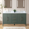 Bathroom Vanity Cabinet with Engineered Marble Top CVI VG