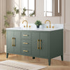 Bathroom Vanity Cabinet with Engineered Marble Top CVI VG